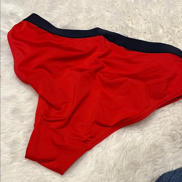 Tommy Hilfiger Red Swim Briefs - Picture 4 of 6